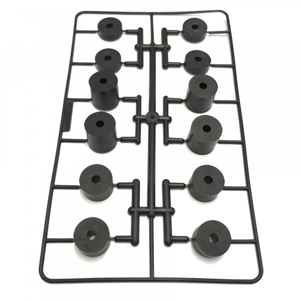 4mm Rubber Spacers Medium Hard